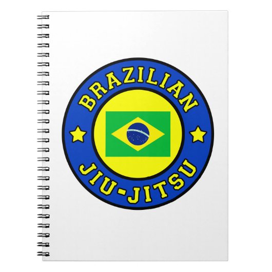Brasilianischer Jiu Jitsu Notizblock (Vorderseite)
