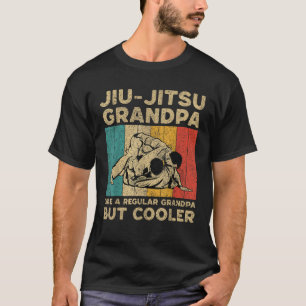 Brasilianischer Jiu Jitsu Opa Lustig Vintage BJJ J T-Shirt