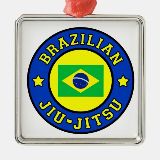 Brasilianischer Jiu Jitsu Ornament Aus Metall (Vorne)