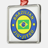 Brasilianischer Jiu Jitsu Ornament Aus Metall (Links)