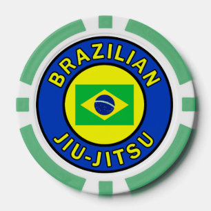 Brasilianischer Jiu Jitsu Pokerchips