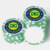 Brasilianischer Jiu Jitsu Pokerchips (Stapel)
