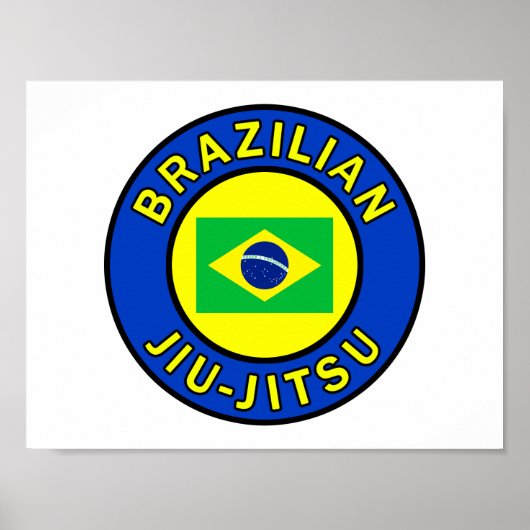 Brasilianischer Jiu Jitsu Poster (Vorne)