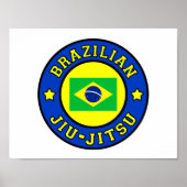 Brasilianischer Jiu Jitsu Poster (Vorne)