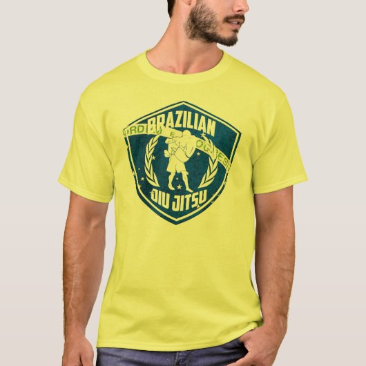 Brasilianischer Jiu-Jitsu-Schild T-Shirt (Vorderseite)