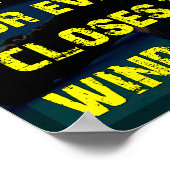 Brasilianischer Jiu Jitsu - The Art Opportunity Po Poster (Ecke)