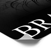 Brasilianischer Jiu Jitsu - Vision Poster (Ecke)