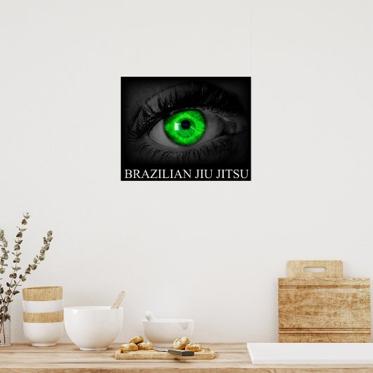 Brasilianischer Jiu Jitsu - Vision Poster (Küche)