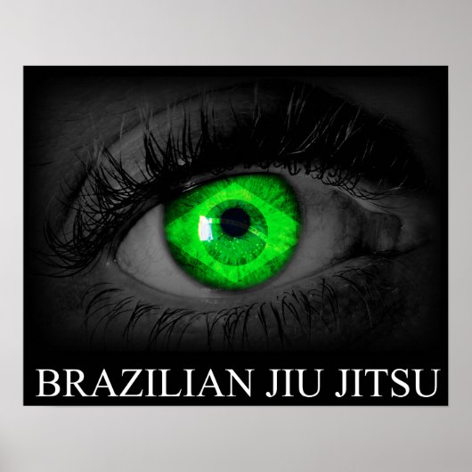 Brasilianischer Jiu Jitsu - Vision Poster (Vorne)