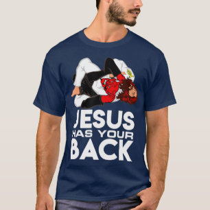 Brasilianischer Jiu Jitsu's Christlicher Jesus hat T-Shirt
