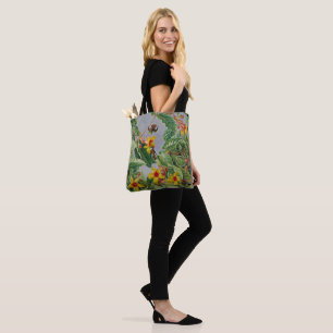 Brasilianischer Kletterstrauch und Kolibris Tasche
