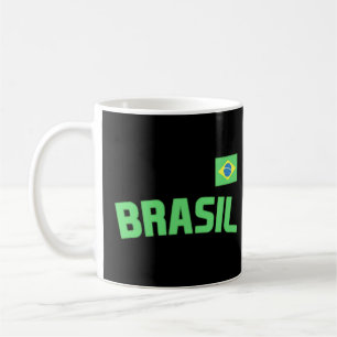 Brasilianischer Pride Brasilien Flag International Kaffeetasse