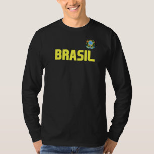 Brasilianischer Pride Brasilien Flag International T-Shirt