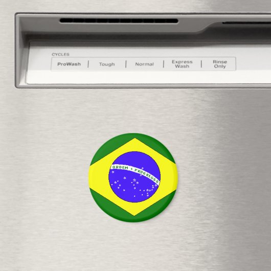 Brasilianischer Pride Magnet (In Situ (Geschirrspüler))