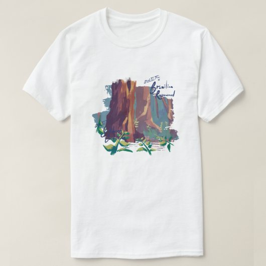 Brasilianischer Rosewood-T - Shirt (Design vorne)