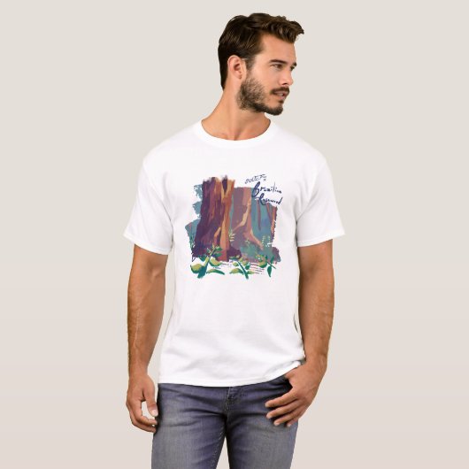 Brasilianischer Rosewood-T - Shirt (Vorne ganz)