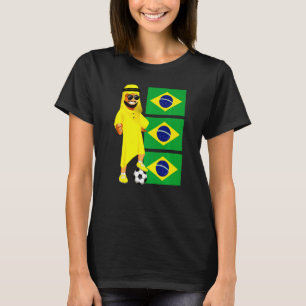 Brasilianischer Scheich Brasilien Fahne Fußball T-Shirt
