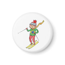 Brasilianischer Skifahrer