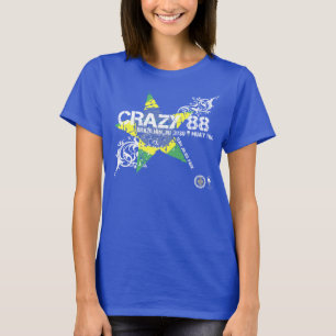 BRASILIANISCHER STERN VERRÜCKTE 88 T-Shirt