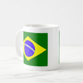 Brasilianischer Stolz Kaffeetasse (Vorderseite Links)