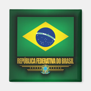 Brasilianischer Stolz Magnet
