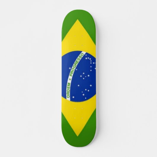Brasilianischer Stolz Skateboard (Vorne)
