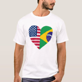 Brasilianischer T - Shirt für amerikanische Liebe
