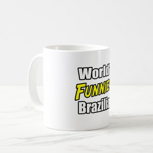 Brasilianischer Weltberühmter Kaffeetasse (Vorderseite Links)