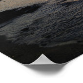 Brasilianisches Beach Sunset Poster (Ecke)
