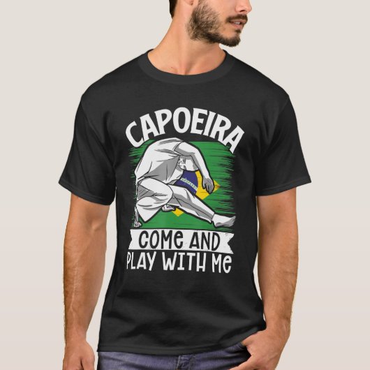 Brasilianisches Capoeira Dance Martial Capoeiracom T-Shirt (Vorderseite)