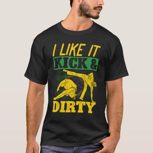 Brasilianisches Capoeira Dance Martial I Like It K T-Shirt (Vorderseite)