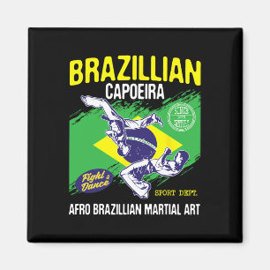 Brasilianisches Capoeira - Martial Arts Lover Danc Magnet