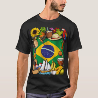 Brasilianisches Erbe T-Shirt