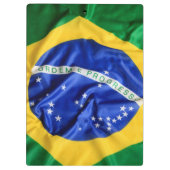 Brasilianisches Flagge Klemmbrett (Rückseite)