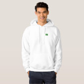 Brasilianisches Flaggenteam Hoodie (Vorne ganz)