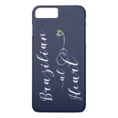 Brasilianisches Heart Mobile Phone Case (Rückseite)