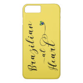 Brasilianisches Heart Mobile Phone Case (Rückseite)