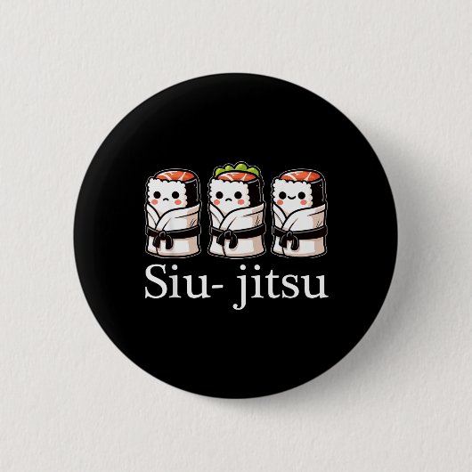 Brasilianisches Jiu Jitsu BJJ für Männer Vater Jun Button (Vorderseite)