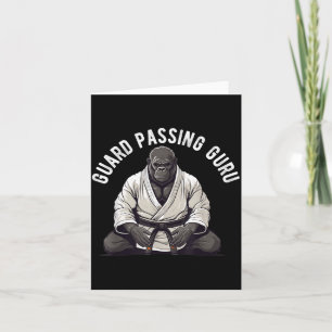 Brasilianisches Jiu Jitsu BJJ für Männer Vater Jun Karte