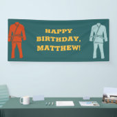 Brasilianisches Jiu Jitsu BJJ Personalisiertes Par Banner (Messe)