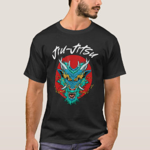 Brasilianisches Jiu Jitsu Drache BJJ MMA Grappli T-Shirt