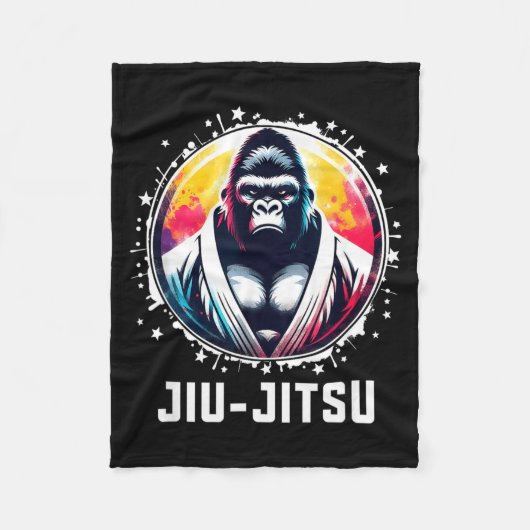 Brasilianisches Jiu Jitsu Fleecedecke (Vorderseite)