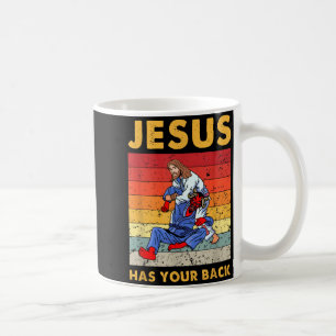 Brasilianisches Jiu Jitsu Jesus Hat Deinen Rücken Kaffeetasse