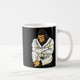 Brasilianisches Jiu Jitsu Judo Gorilla Kaffeetasse