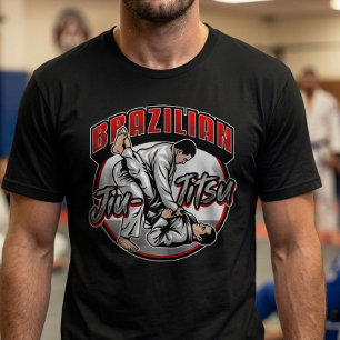 Brasilianisches Jiu-Jitsu Kampfsport T-Shirt
