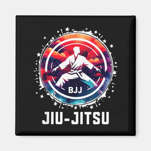 Brasilianisches Jiu Jitsu Magnet (Vorne)