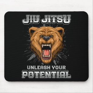 Brasilianisches Jiu Jitsu MMA und Grappling BJJ Gr Mousepad