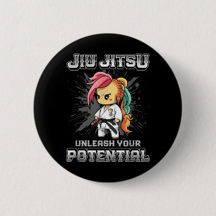 Brasilianisches Jiu Jitsu MMA und Grappling BJJ Sü Button