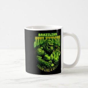 Brasilianisches Jiu Jitsu __ riesiger Gorilla MMA Kaffeetasse