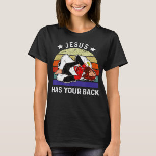 Brasilianisches Jiu Jitsu Shirt Jesus Shirt Jesus